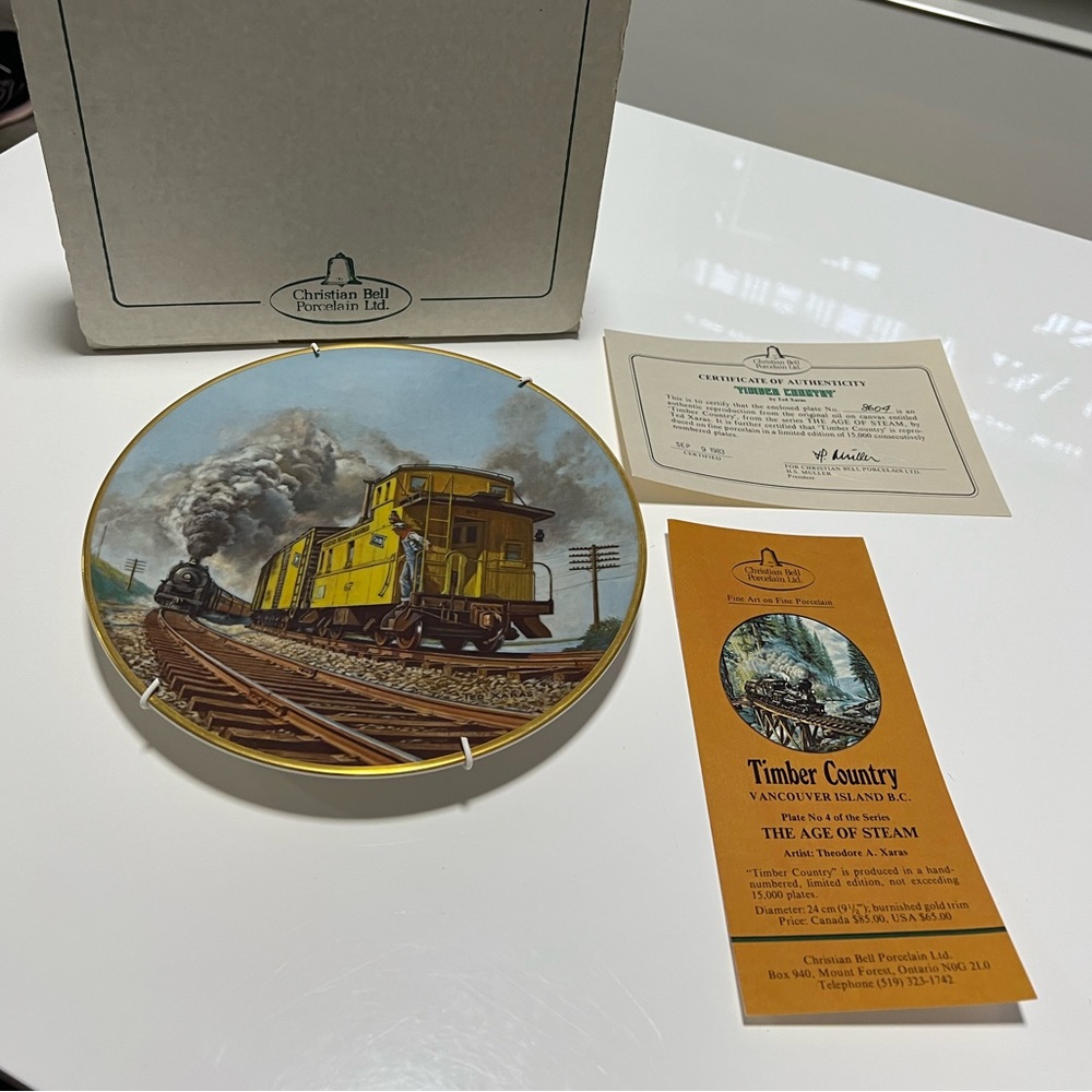 Christian Bell Porcelain Ltd - Timber Country Railways